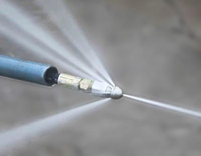 разморозка труб с использованием гидродинамической установкой